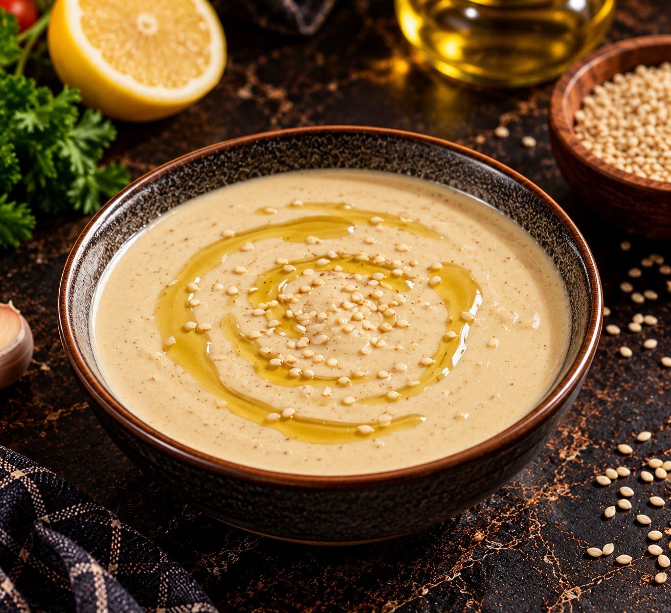 سلطة طحينة