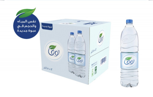 مياه نوفا1.5 لتر