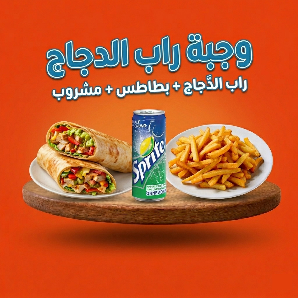 وجبة راب الدجاج