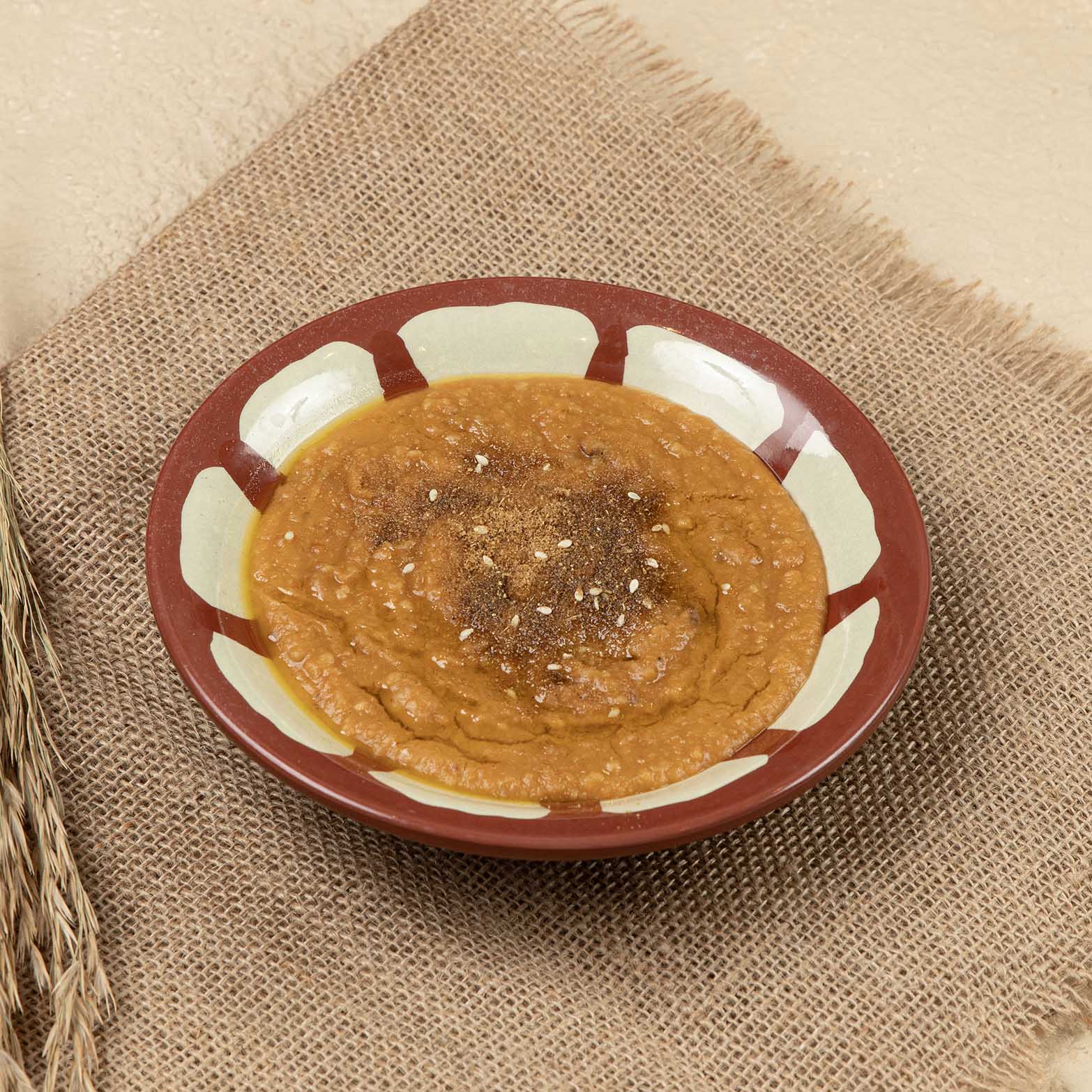 عدس بالسمن الغنمي