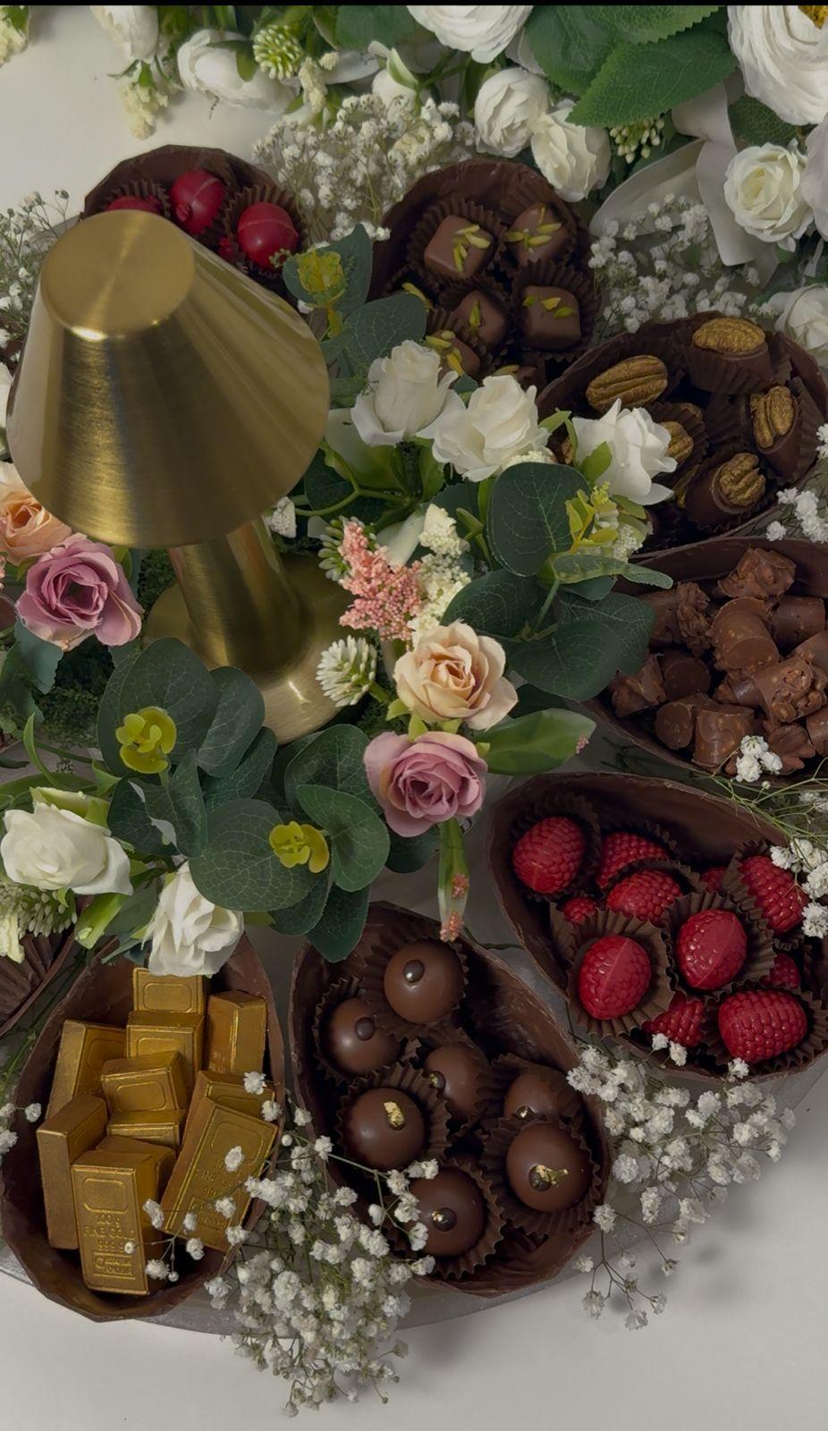 صينيه الاضاءه شوكلاته