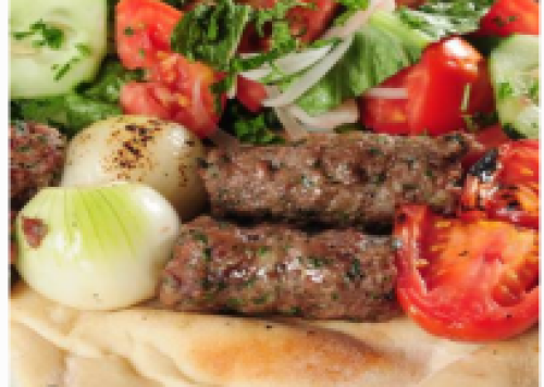 وجبة كباب لحم بلدي