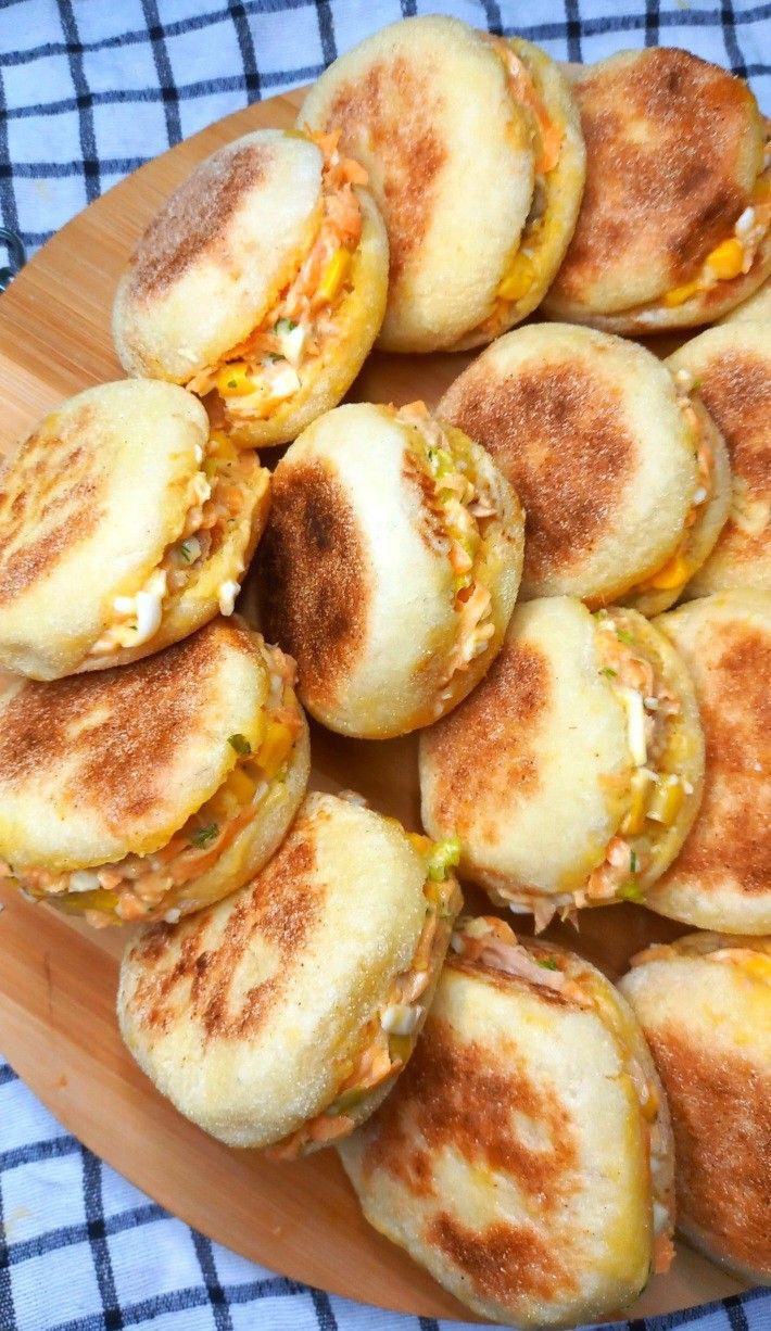 فطائر دجاج بالبيض