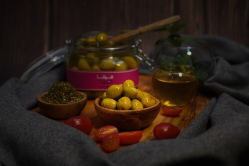 زيتون أخضر سادة