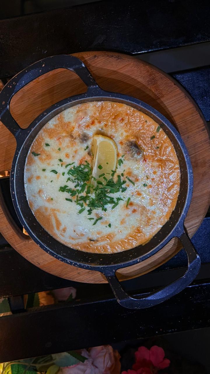 طاجن سمك بالكريمة