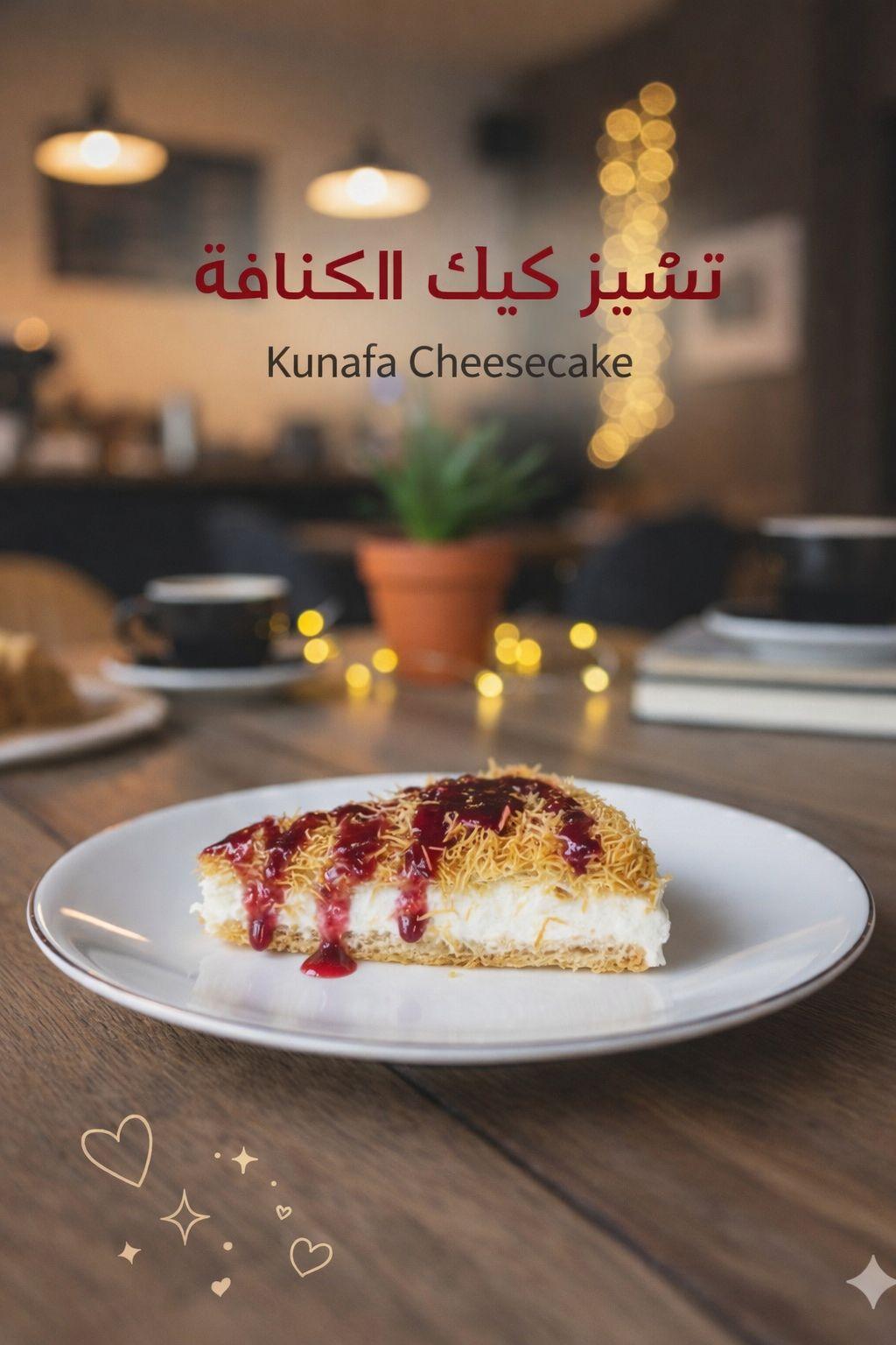 تشيز الكنافه