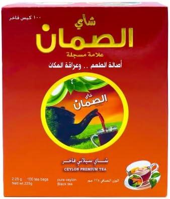 شاي الصمان 100 كيس