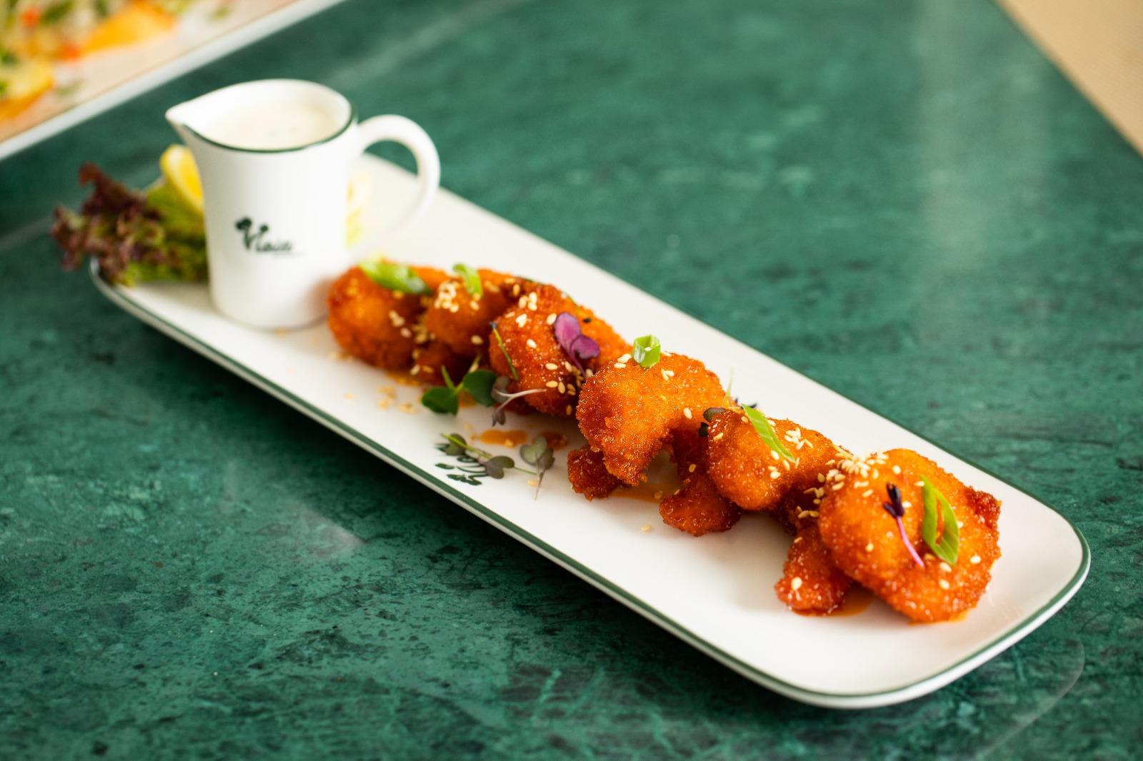 هوني سيراتشا شريمب Honey Sriracha Shrimp