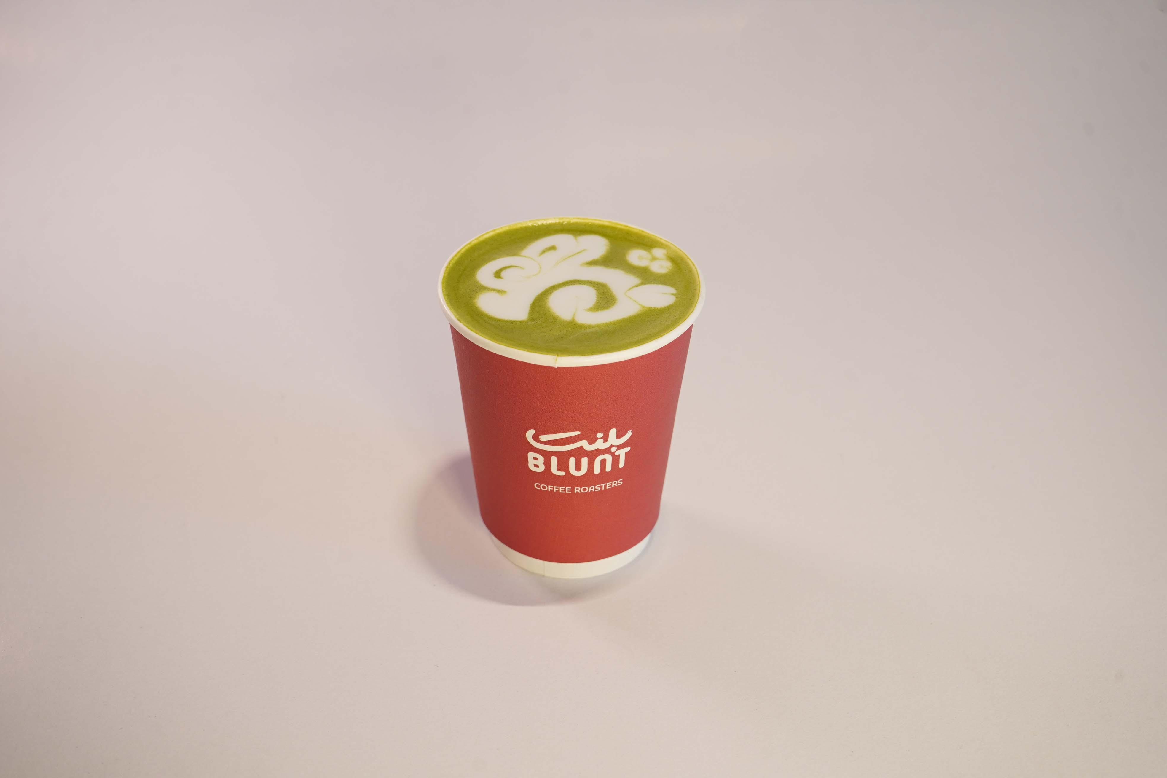 ماتشا لاتيه حار