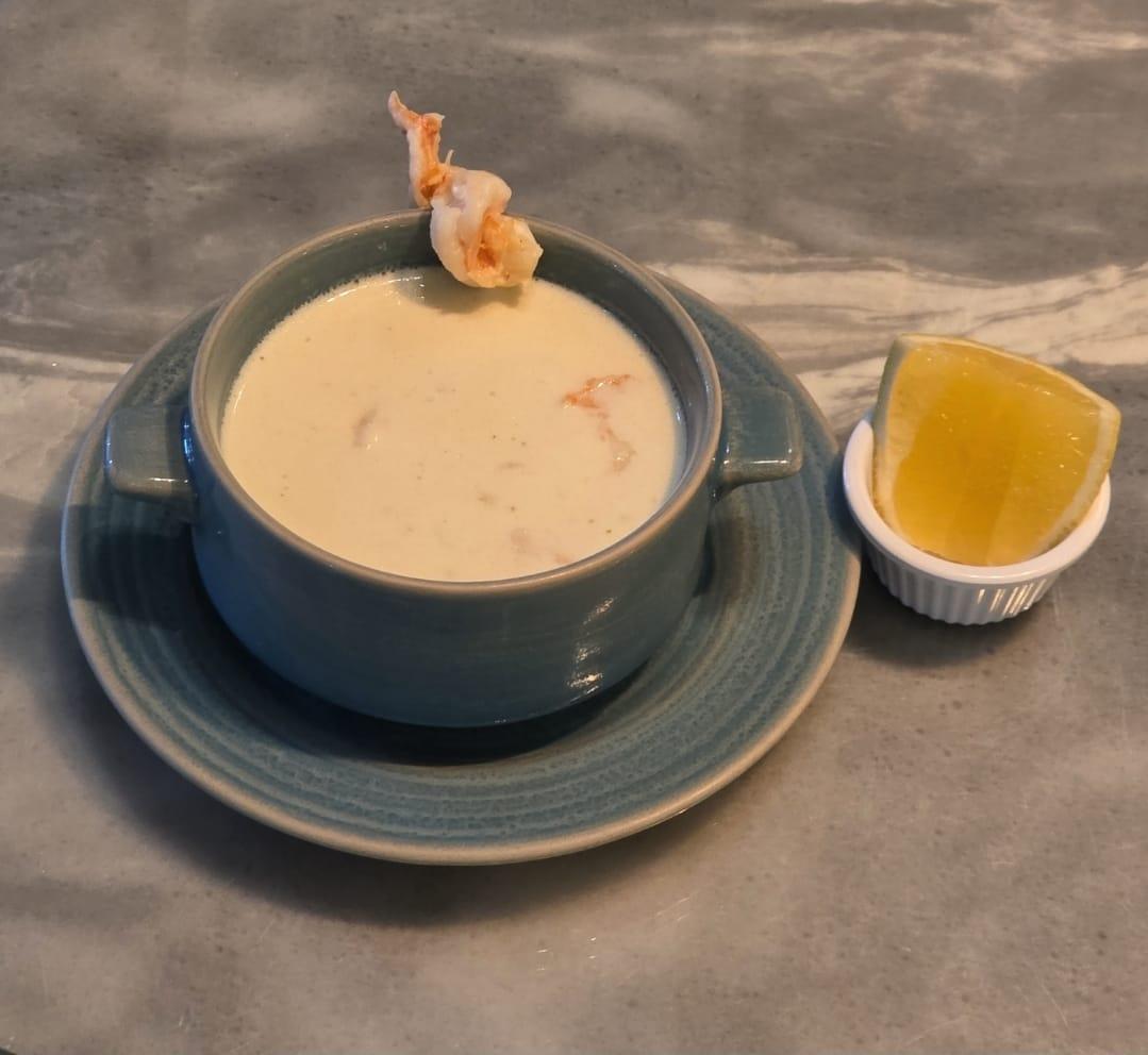 شوربة جمبري كريمة