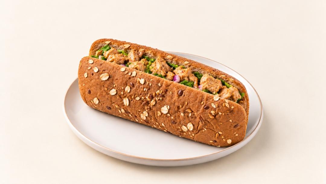 دجاج سيزر بخبز الحبوب