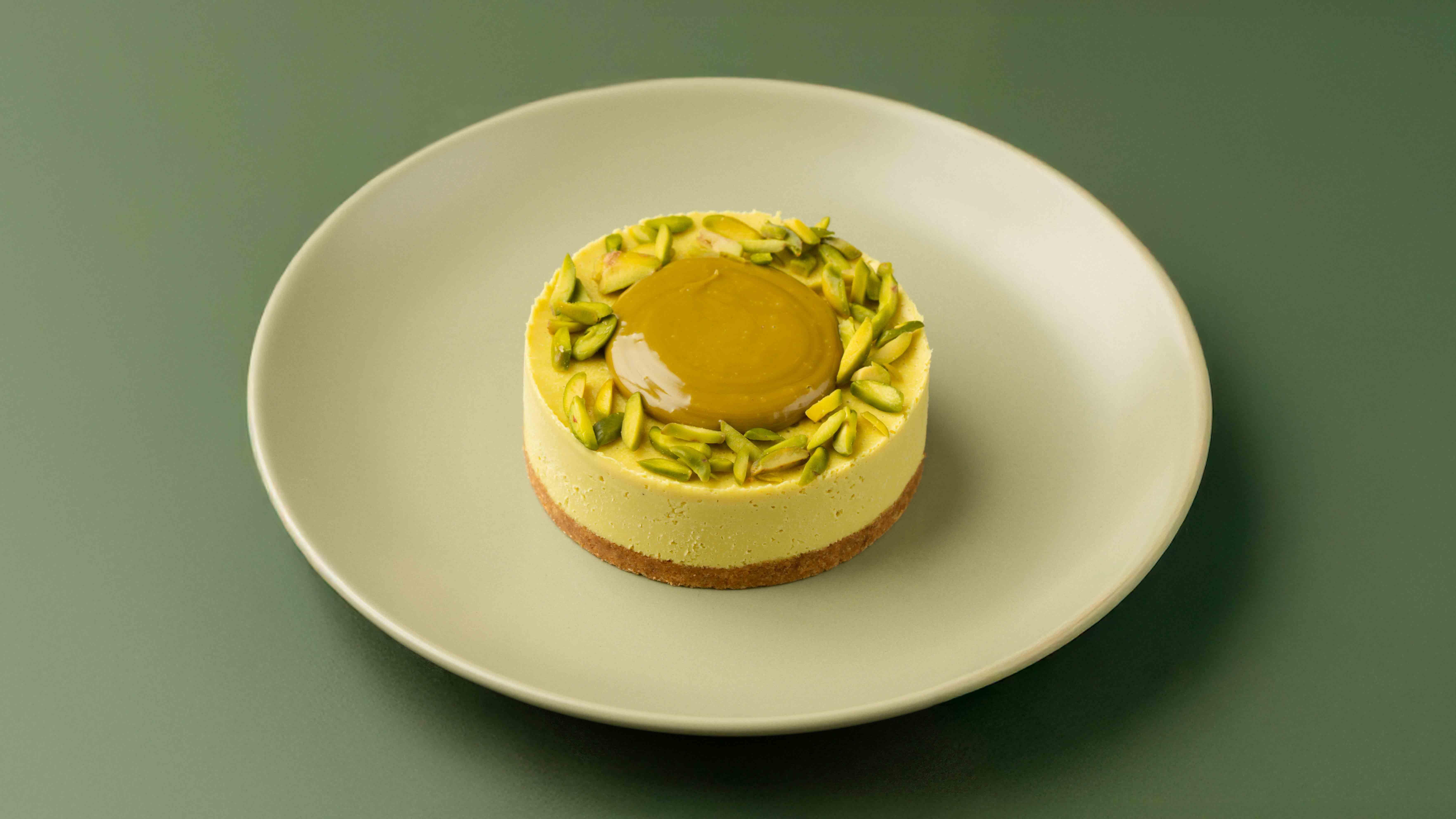 تشيز كيك الفستق