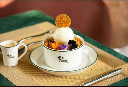 كيكة التمر بالفانيليا Vanilla Date Cake