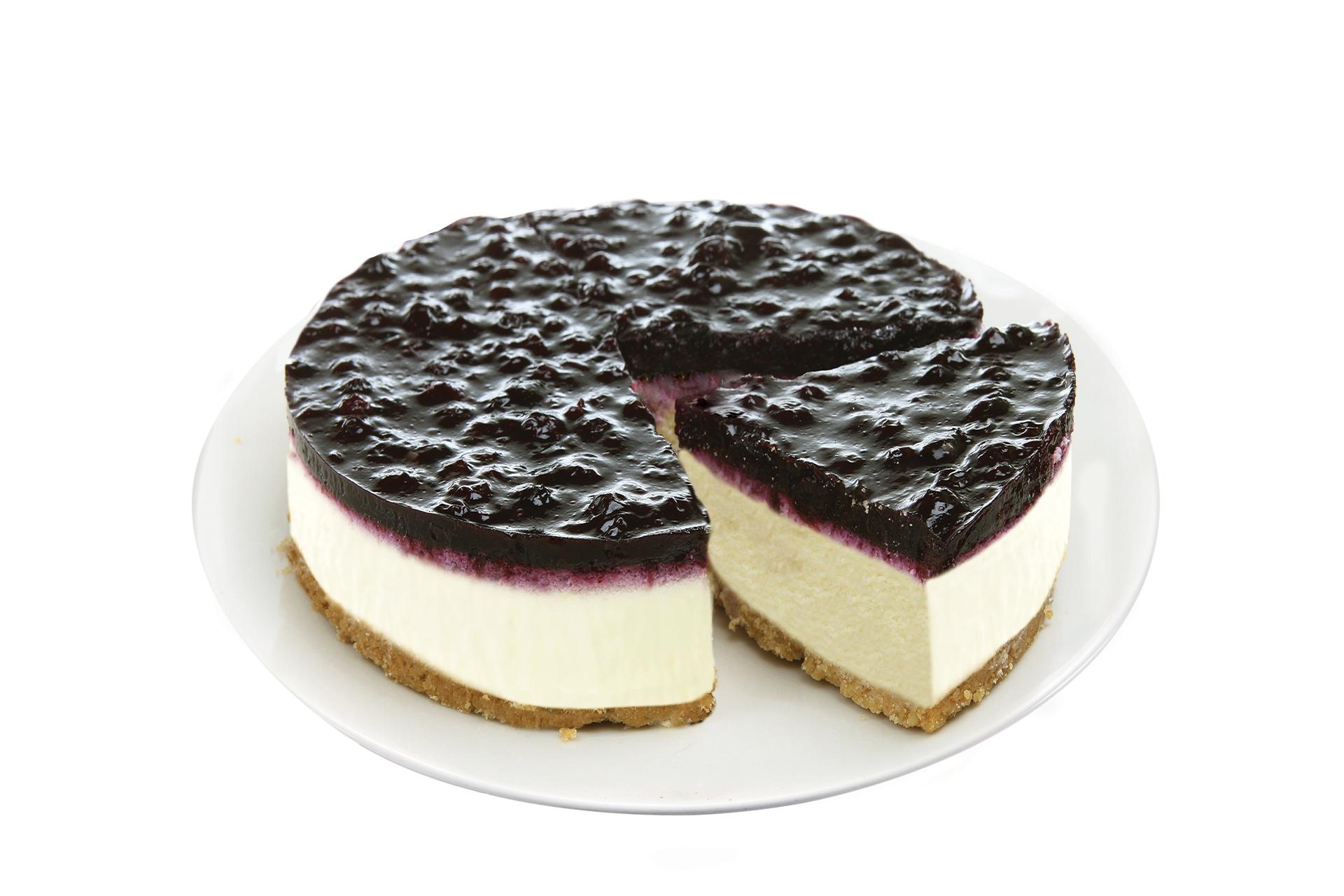 تشيز كيك توت ازرق