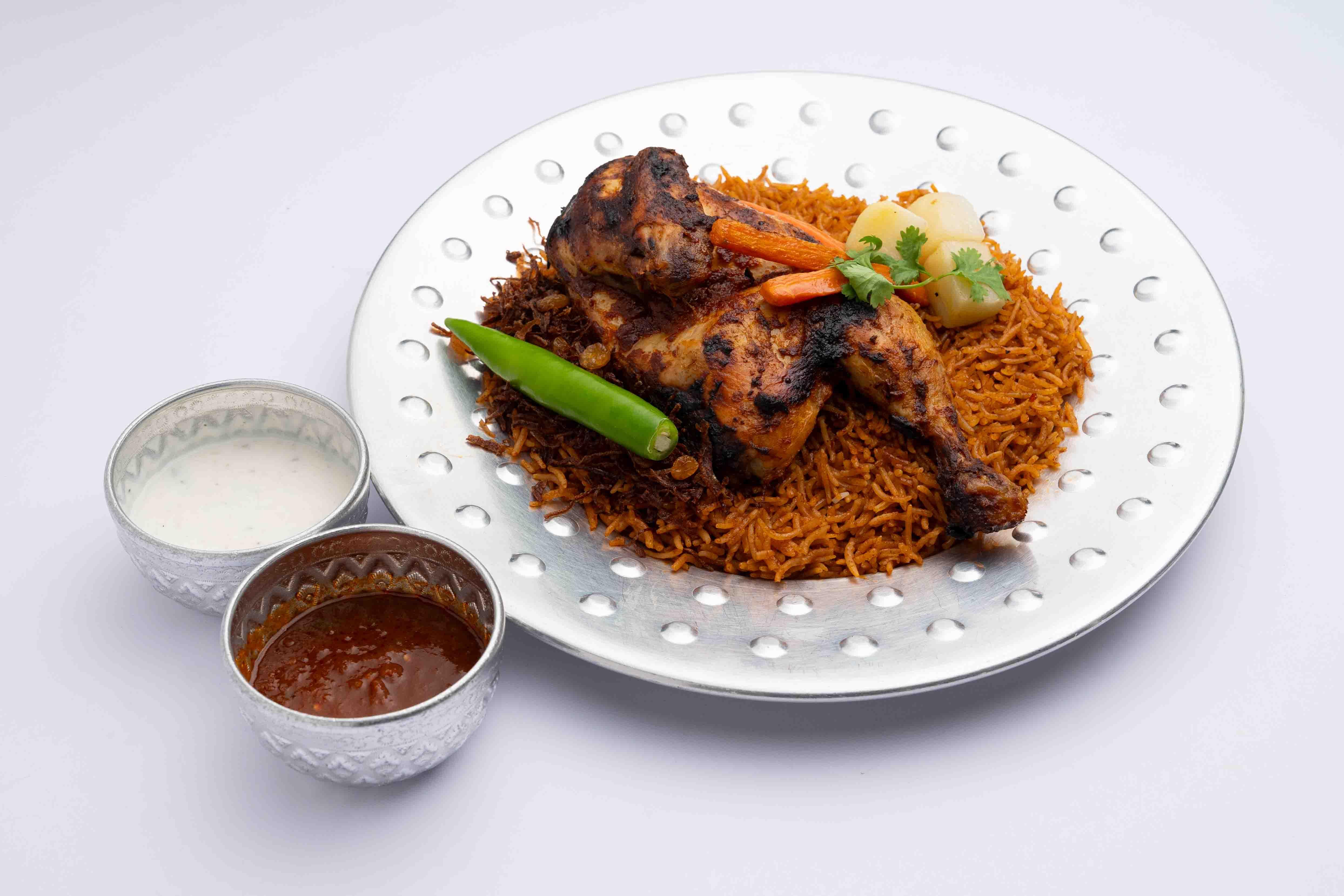 رز هذبه مع الدجاج