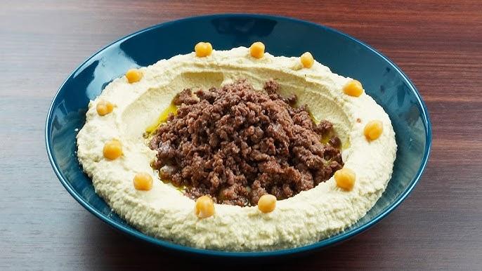 حمص باللحم المفروم