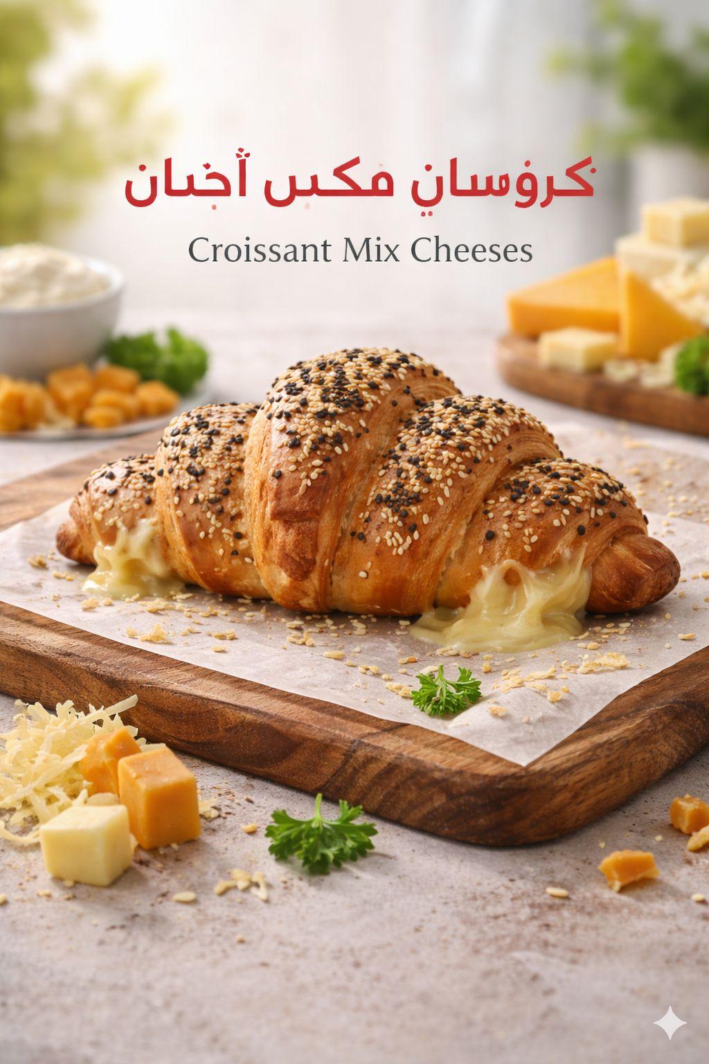 كروسان مكس اجبان