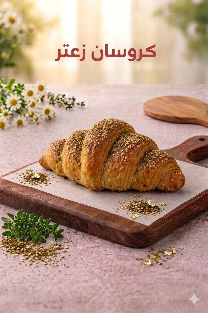 كروسان زعتر