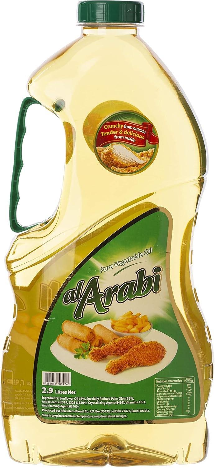 زيت العربي نباتي نقي بسعة 2.9 لتر