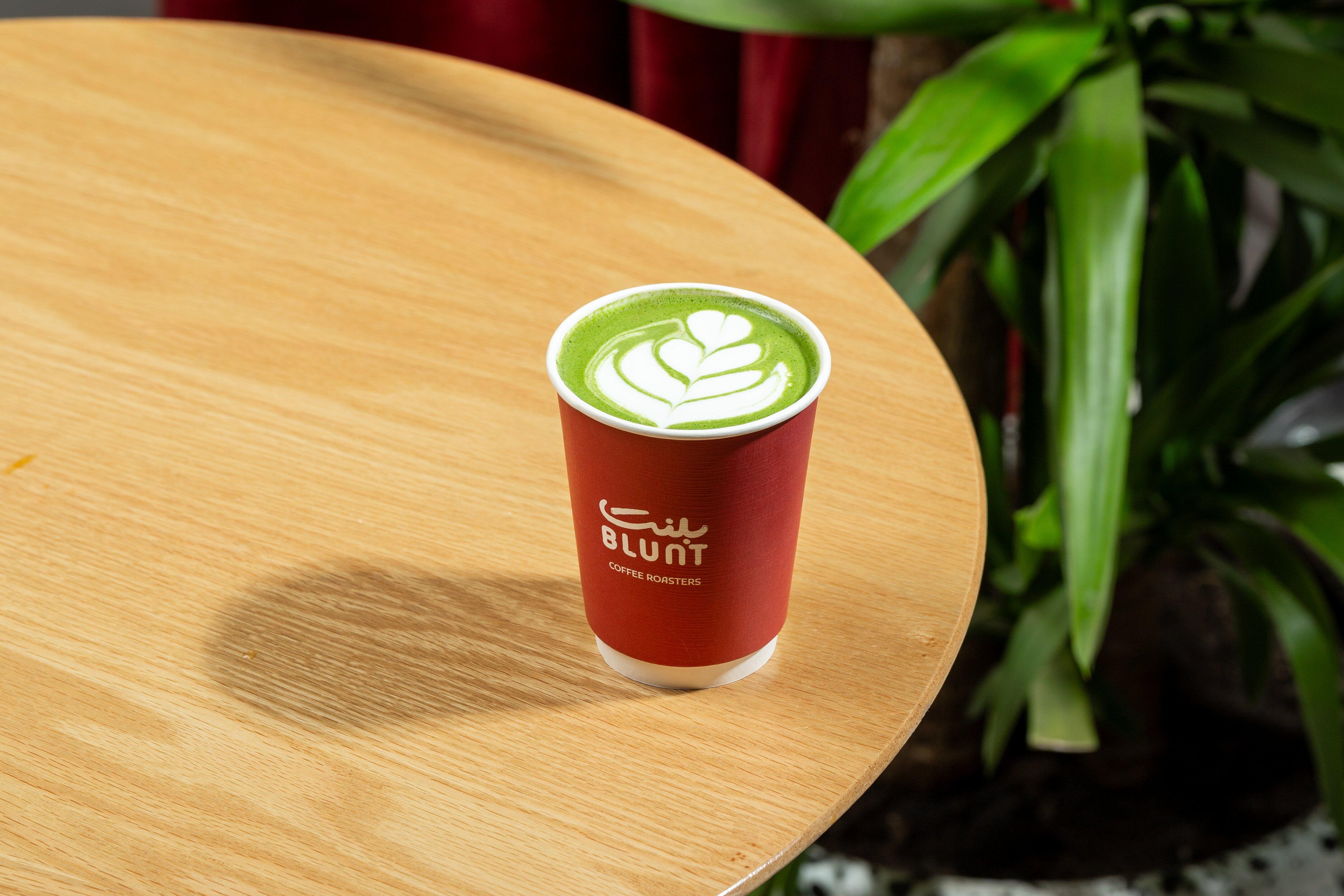 ماتشا لاتيه حار