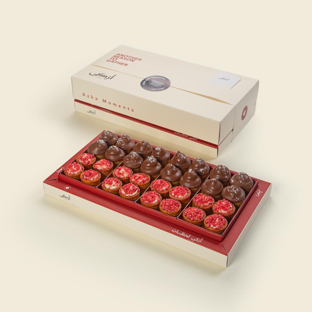 Azka Mix Moments ( Berry cheesecake  & Brownies Cookies)