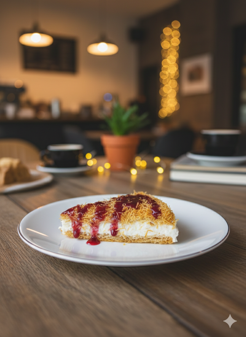 تشيز الكنافه