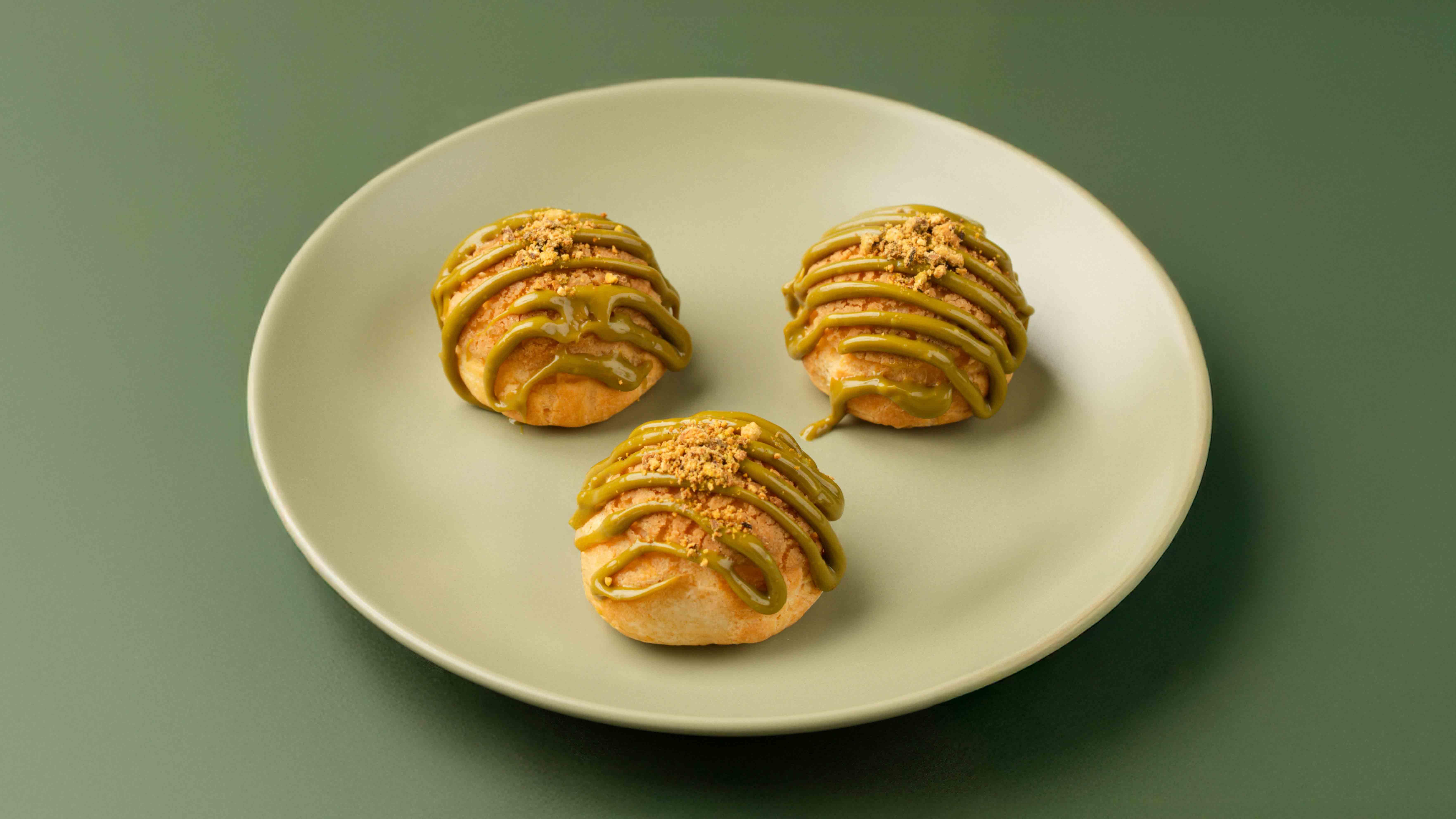 كريم بفز بالفستق - 3 قطع