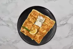 مطبق جبنة بيضا سادة