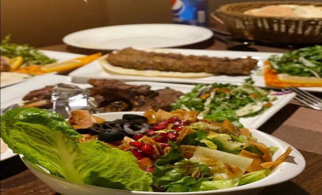 مطعم الشواء الشامي/ قسم العائلات