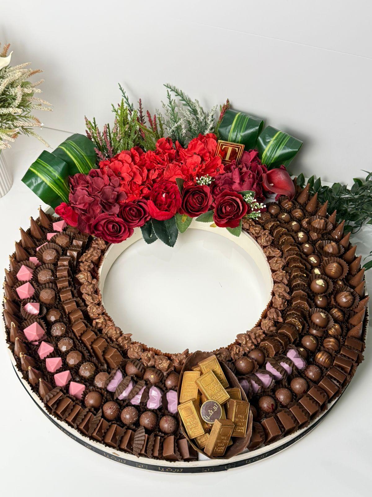 صينيه الاميره شوكلاته كبيره جدا