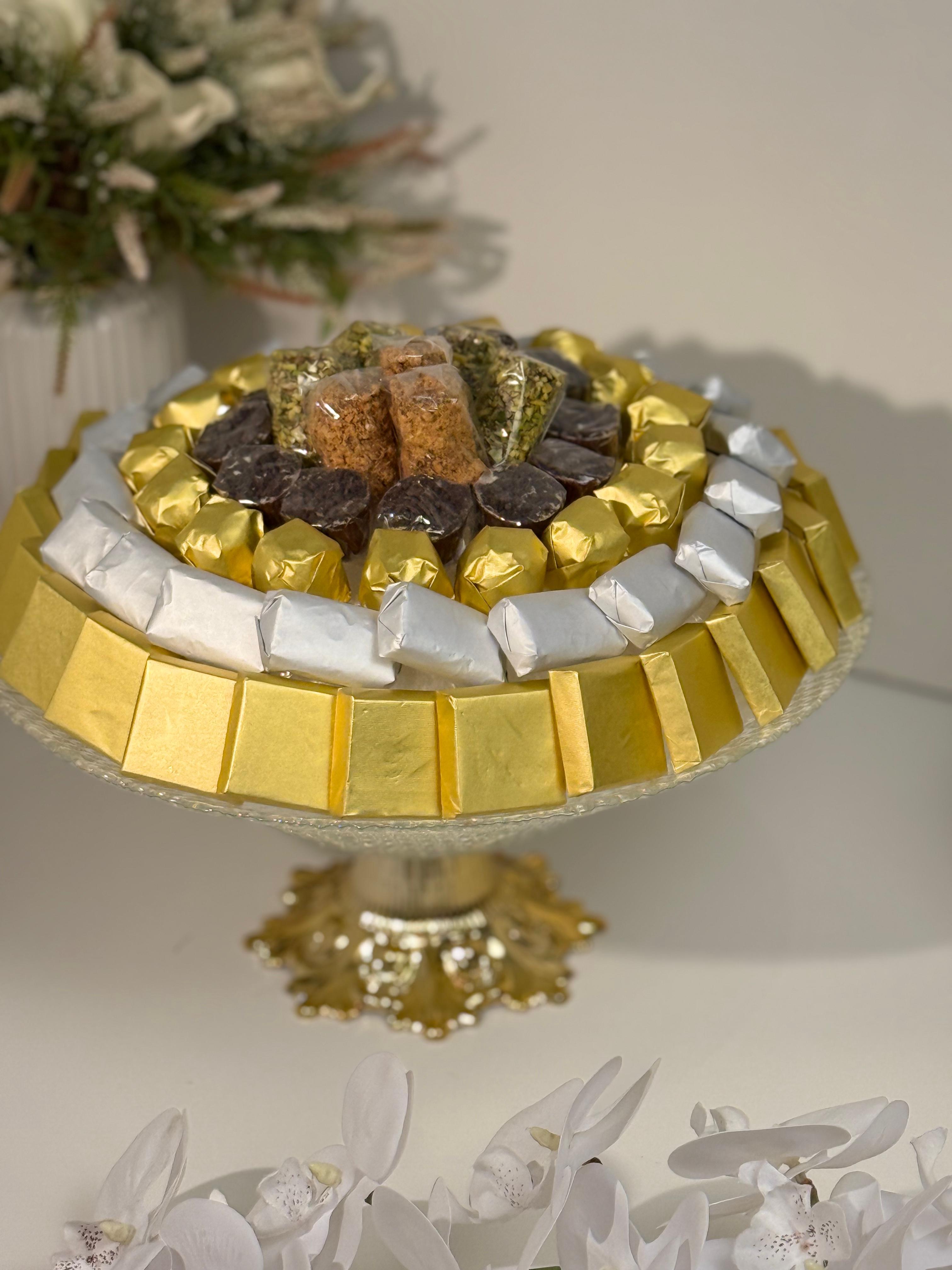 صينيه كرستال فاخره