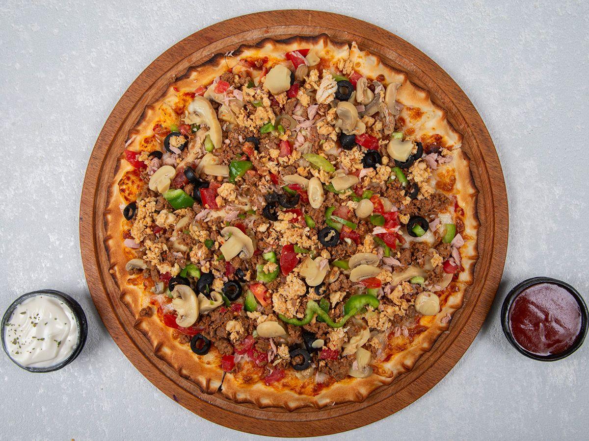 بيتزا مشكلة