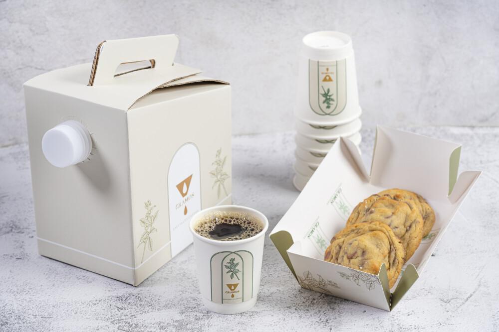 بوكس قهوة +4 كوكيز