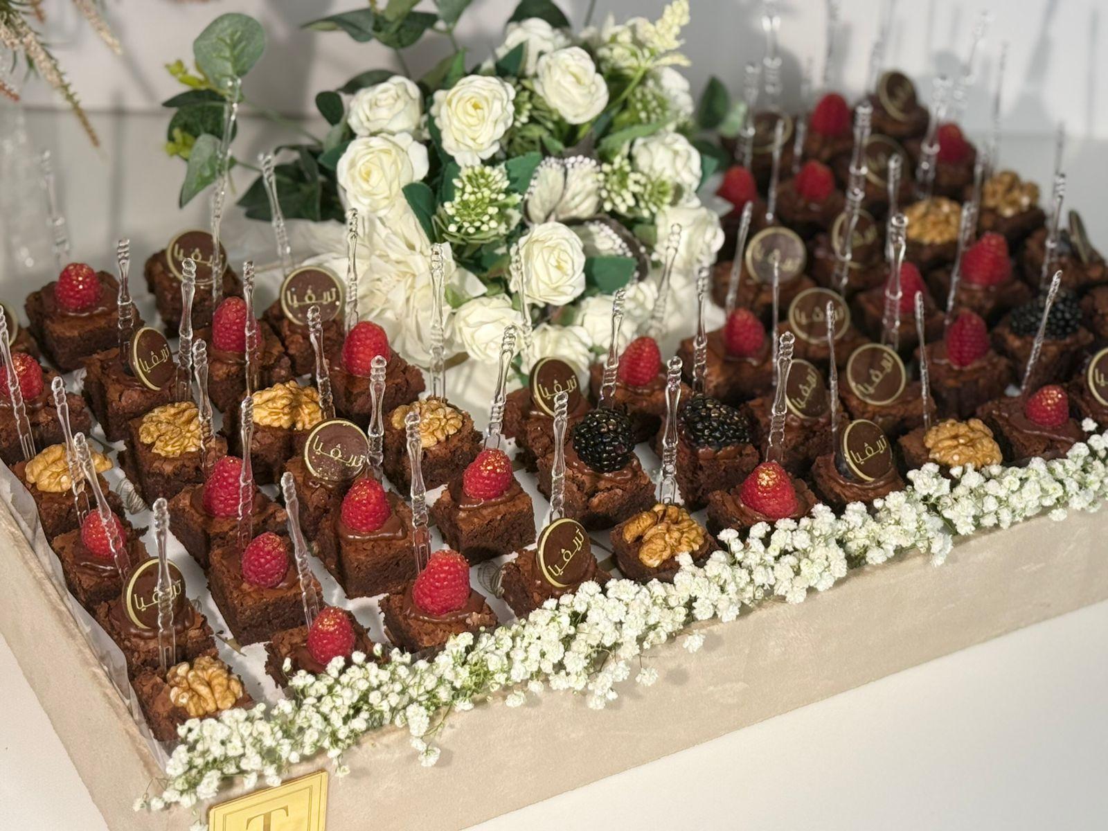 صينيه البراونيز اللذيذه