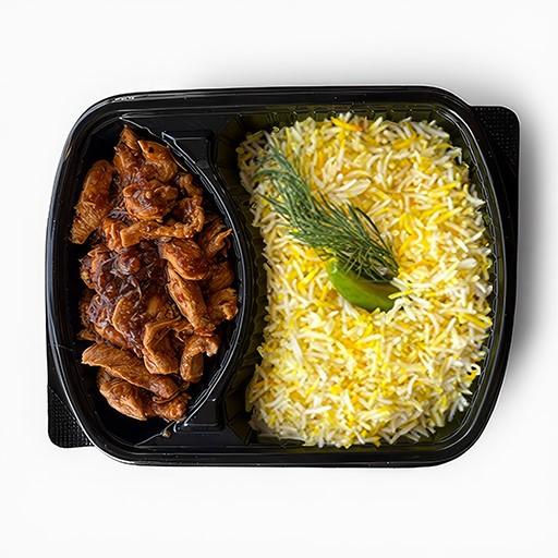 وجبة دجاج باربكيو