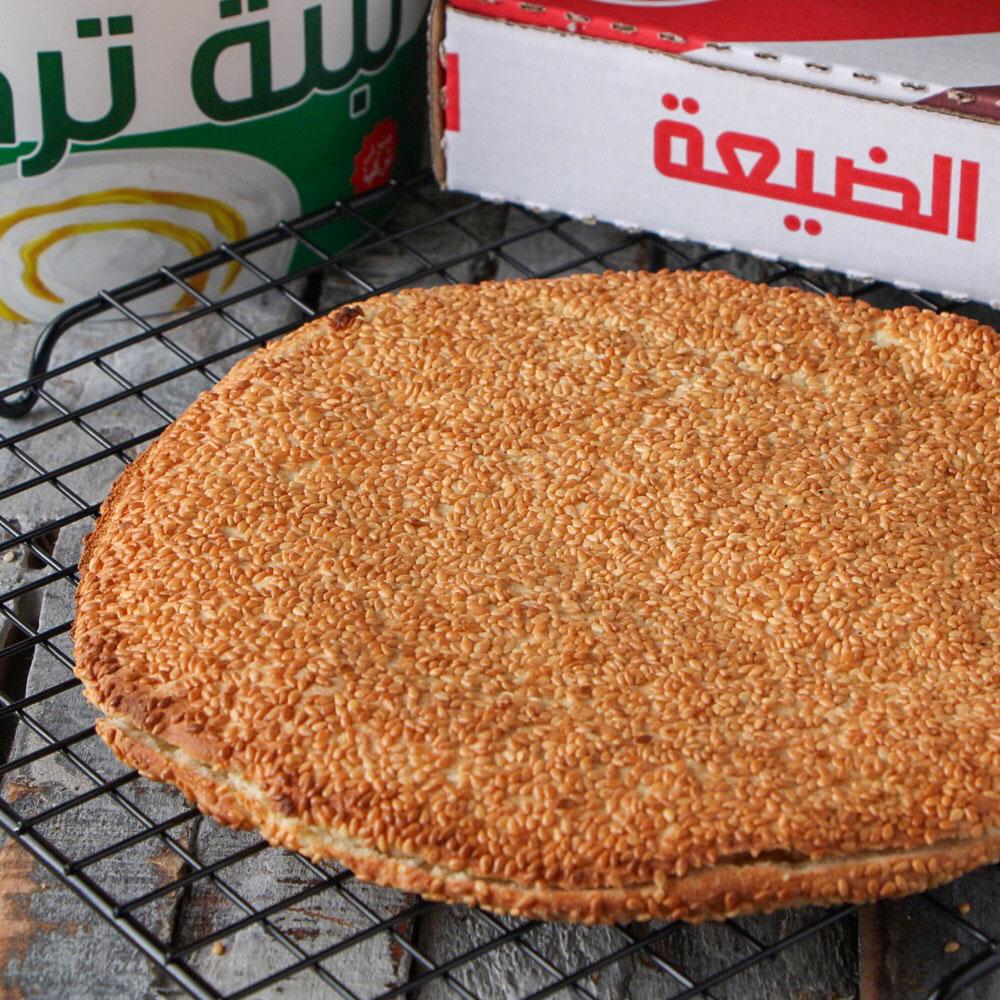 كعكة باللبنة