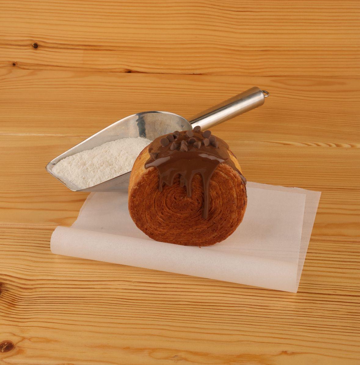 كروسان رول النوتيلا.