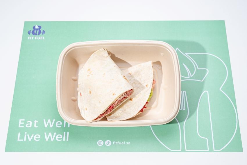 ساندوتش بيتزا تورتيلاPizza Tortilla Sandwich
