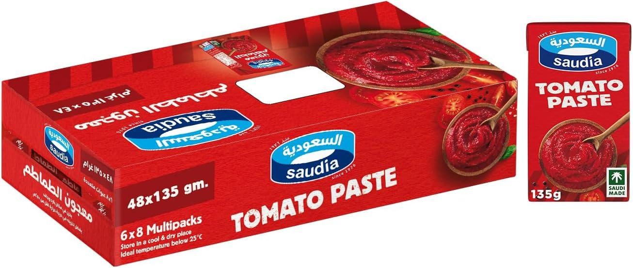 كرتون معجون طماطم السعودية  48x135 جم