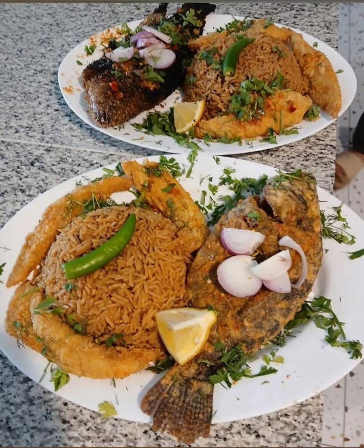 وجبه بلطي مقلي او مشوي