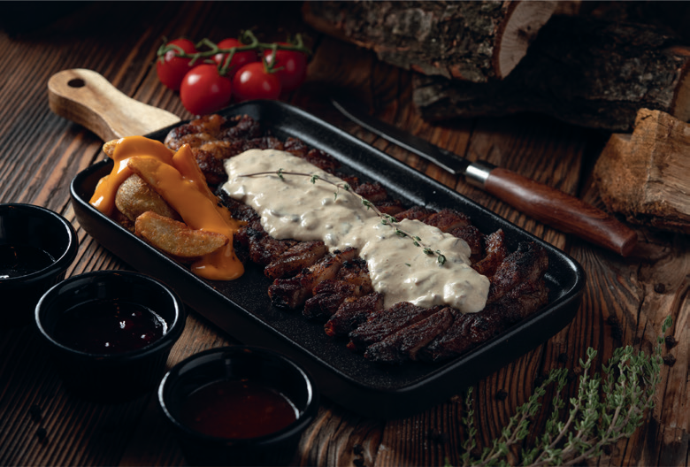 ستيك ريب أي مشروم