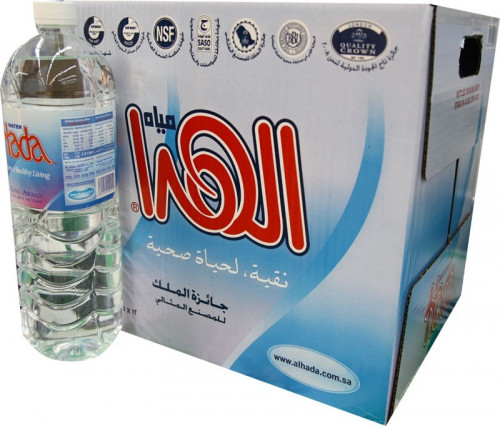 مياه الهداء 1.5عدد 12عبوه