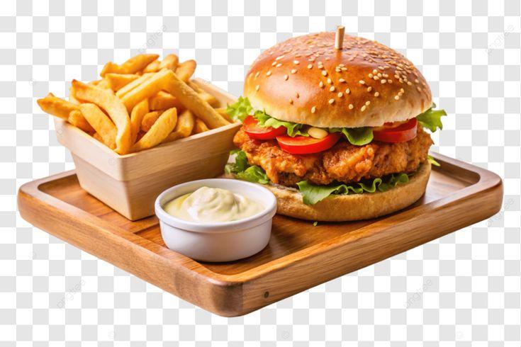 وجبة برقر كرسبي للاطفال