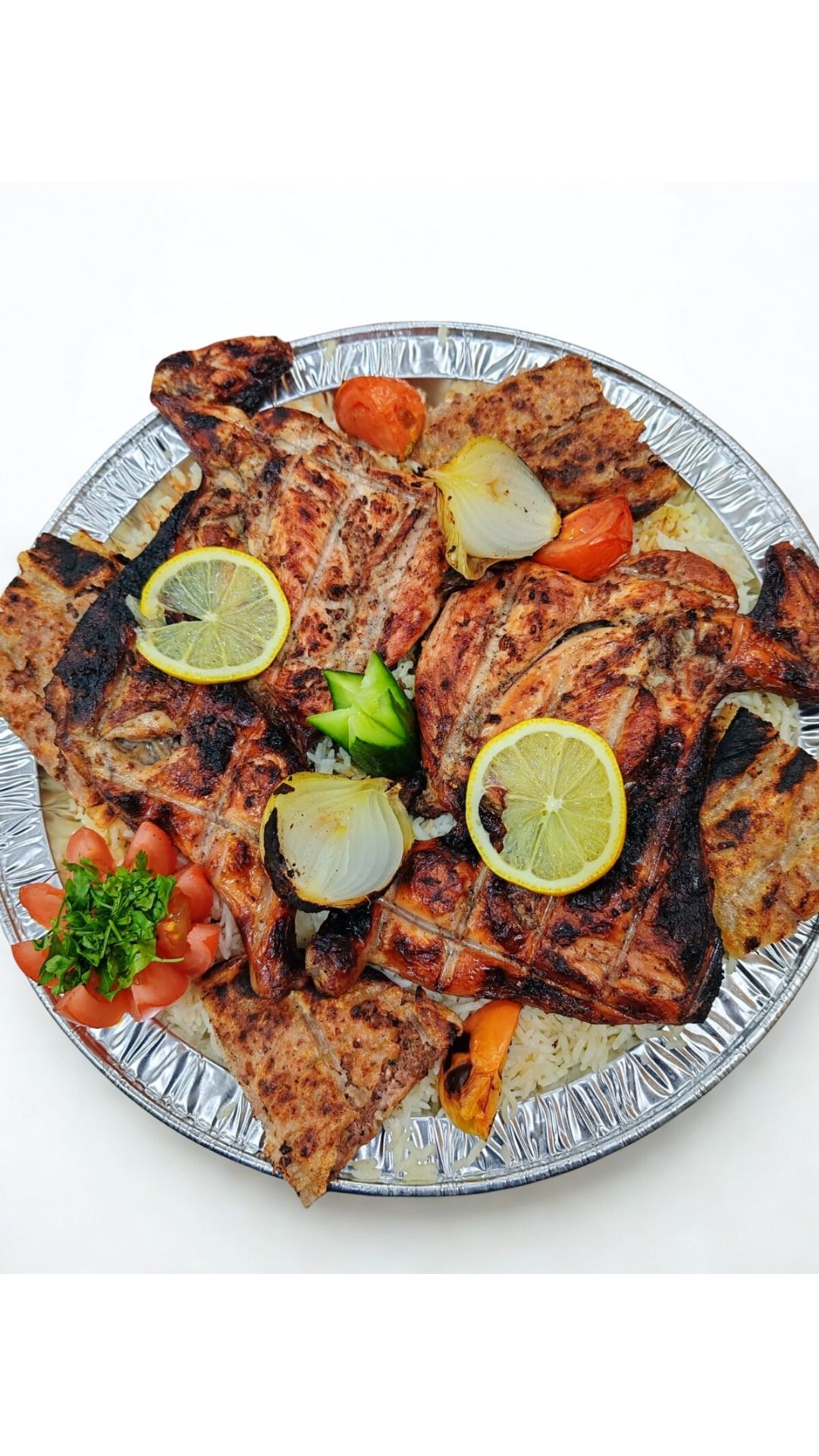 دجاج مشوي ( على الفحم)