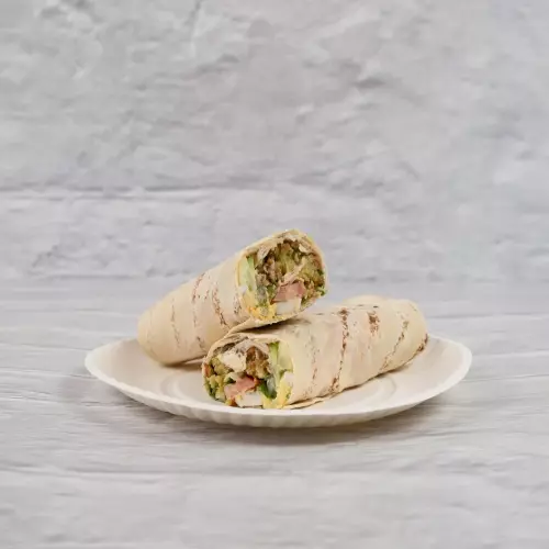 ساندويتش مفرود فلافل Falafel flatbread sandwich