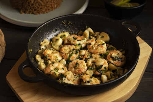 شرمب بالزبدة