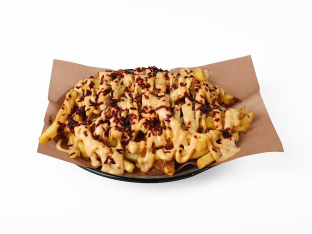 تريبل بي فرايز لحم