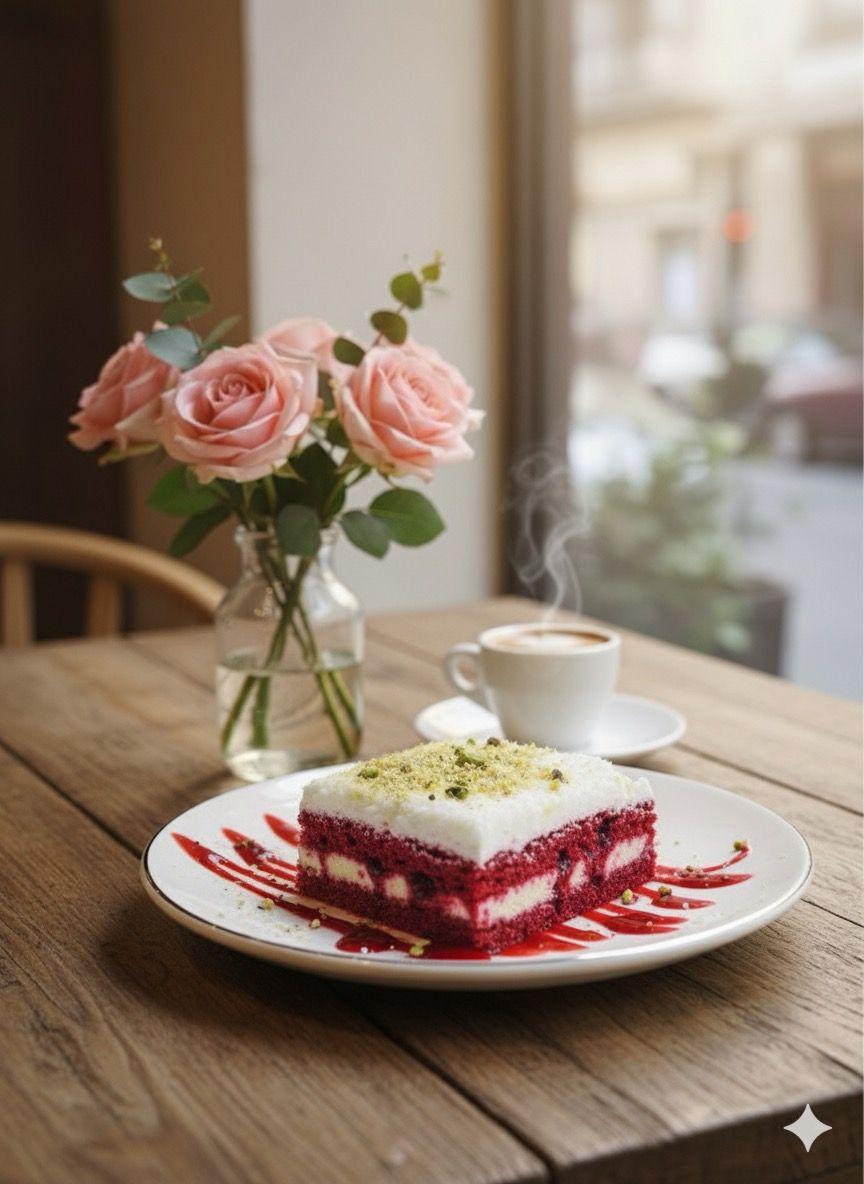 كيك كوكونت توت