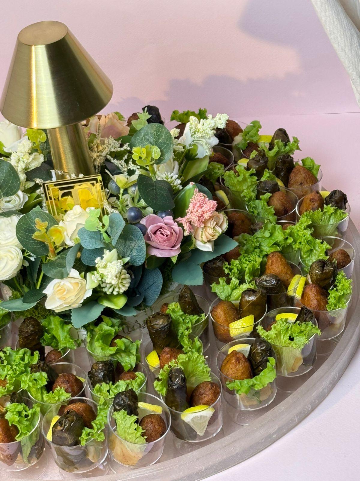 صينيه الاضاءه ورق عنب