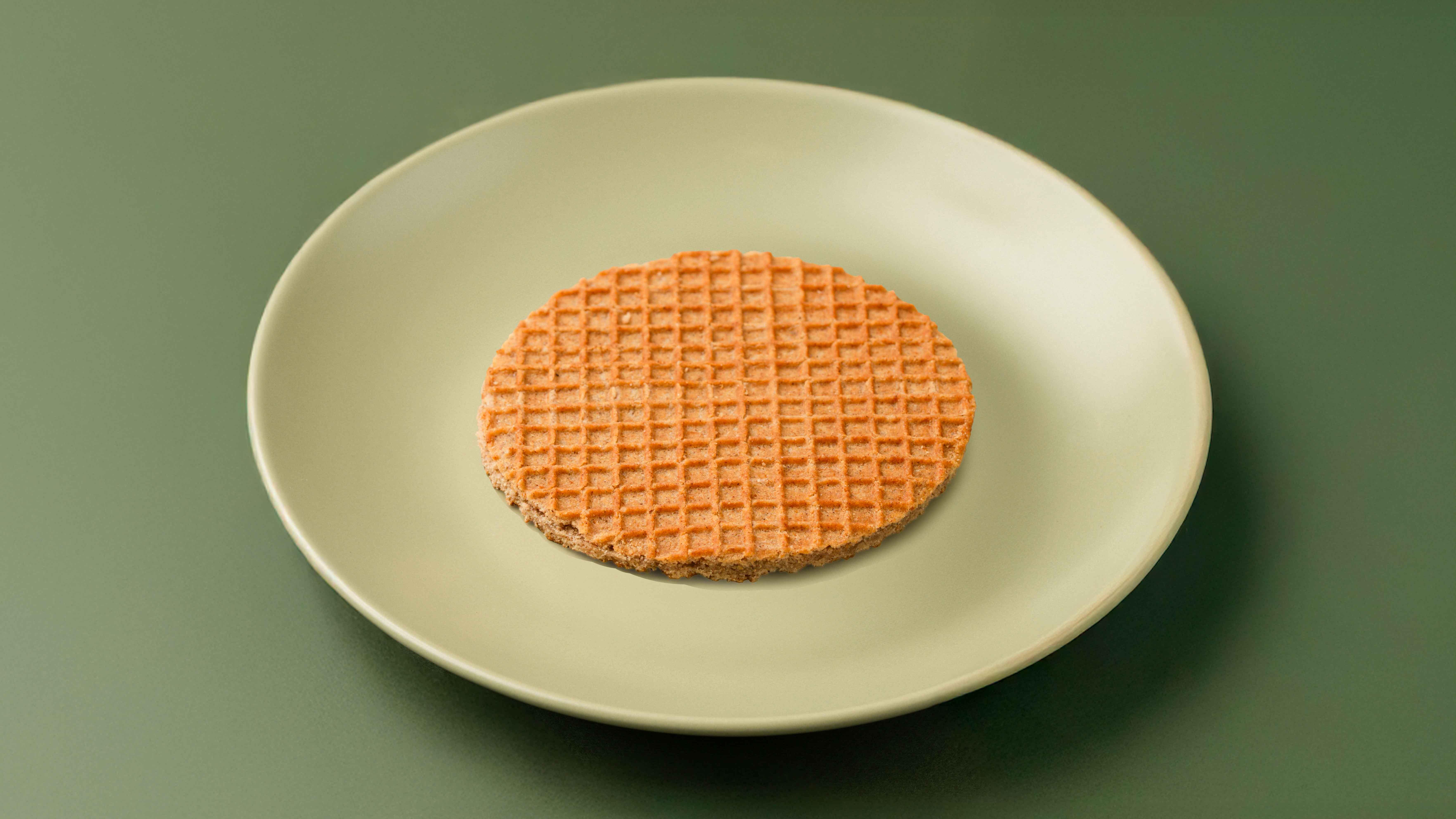 ستروب وافل بحشوة الكراميل